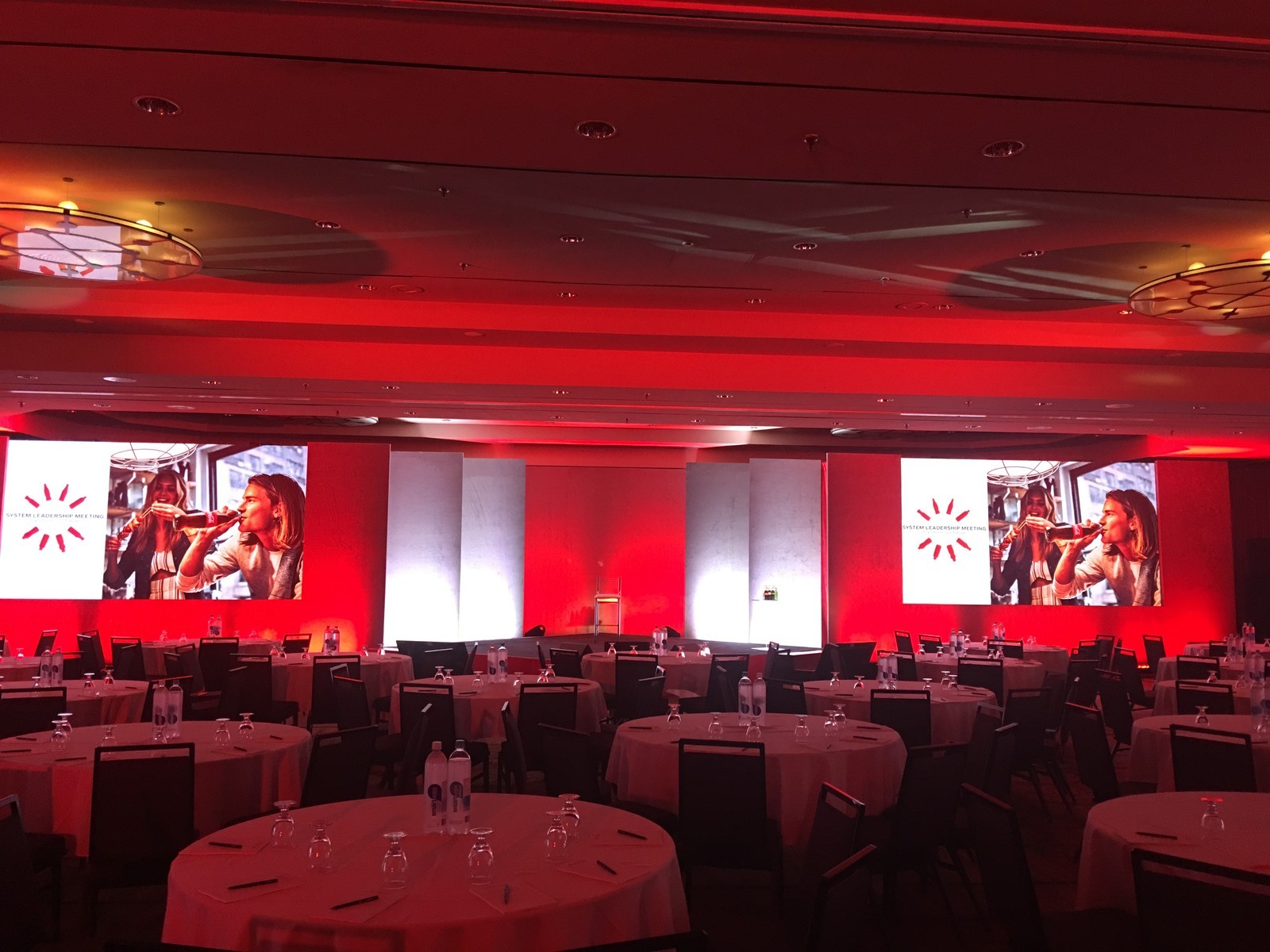 Coca-Cola System Leadership Meeting ballroom