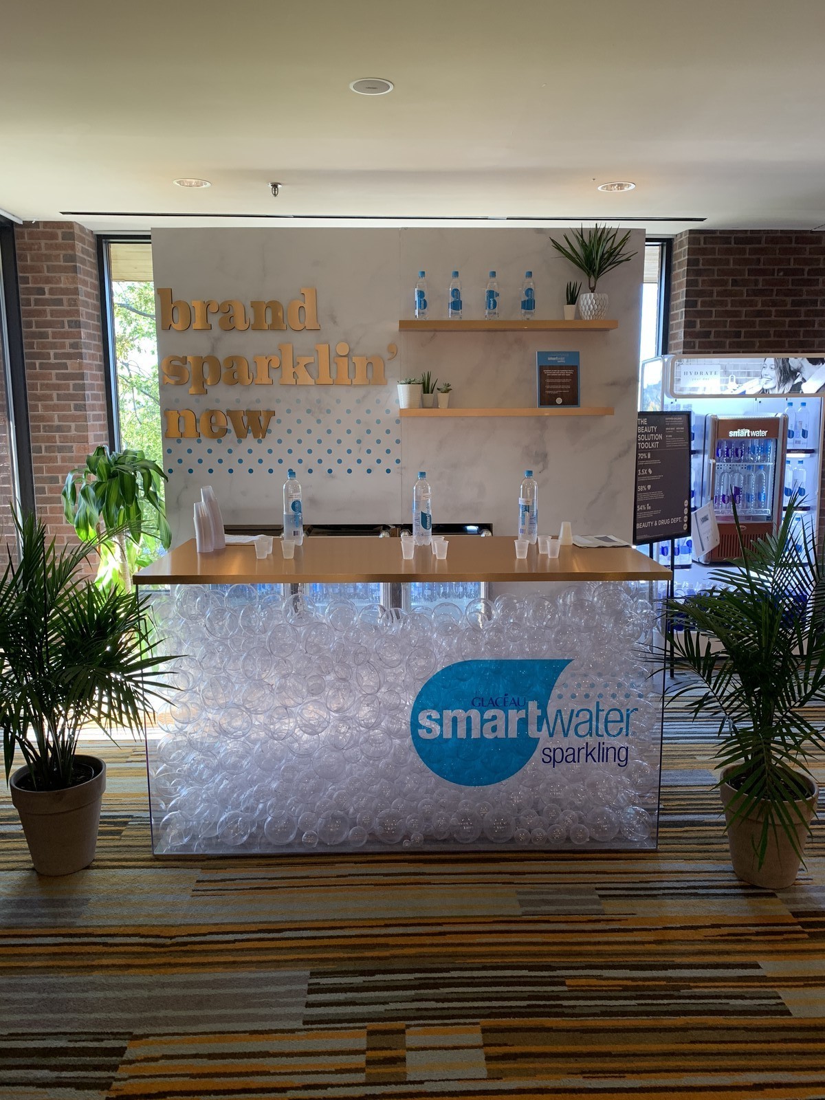Smartwater product activation station